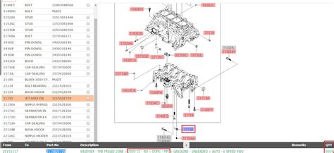 1573435000 Уплотнительное кольцо блока цилиндров KIA HYUNDAI | Запчасти ...