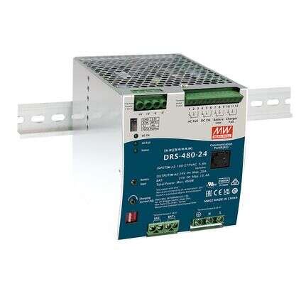 MEAN WELL DUPS40 Series DIN Rail Power Supplies MEAN WELL