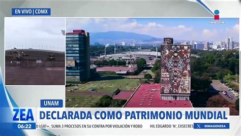 La Unam Cumple Años De Haber Sido Declarada Patrimonio Mundial Vídeo Dailymotion