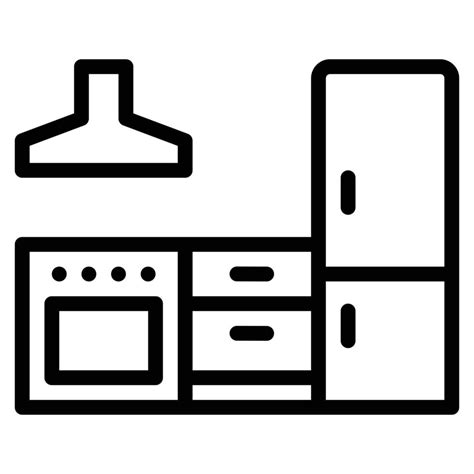 Kitchen Icon Vector Illustration 6689881 Vector Art At Vecteezy