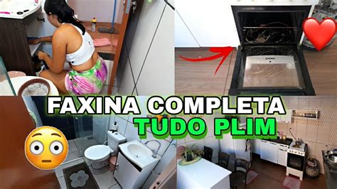 FAXINEI A CASA INTEIRA DONA DE CASA EM AÇÃO YouTube