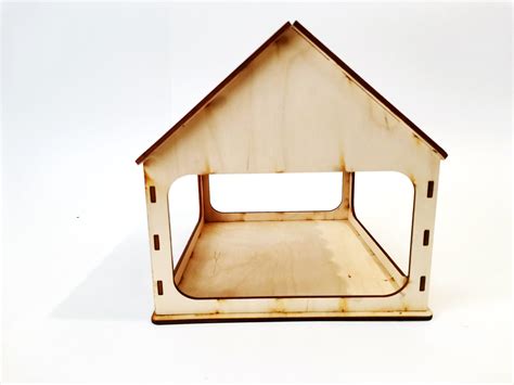 Plywood Birdhouse Garden Bird Feeder Garden Decor Garden Etsy