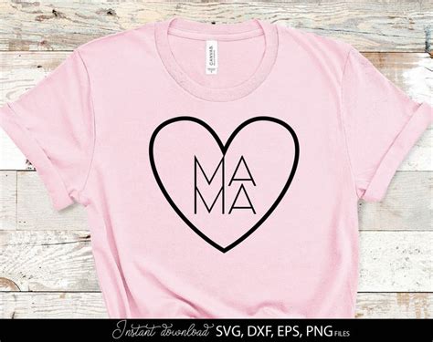 Mama SVG Mama Life SVG Mama Heart SVG Happy Mama Svg Mama Shirts Svg