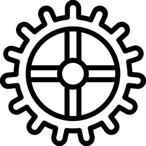 Vector Design Cogwheel Icon Style 22271299 Vector Art At Vecteezy