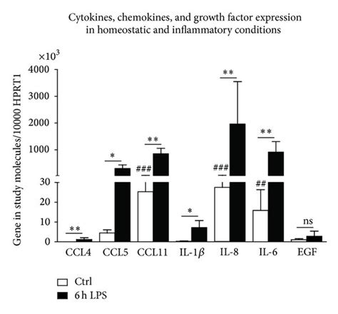 Expression Of Cytokines Chemokines And Growth Factors In Bj Cells Download Scientific