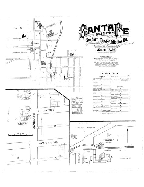 Historic Maps Of Santa Fe Historic Santa Fe Foundation