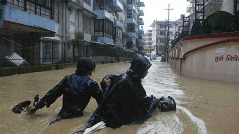 Nepal Floods Death Toll Touches 50 Several Still Missing India Tv