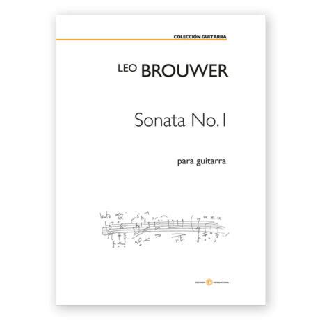 Brouwer Leo Sonata No Para Guitarra Los Angeles Classical Guitars