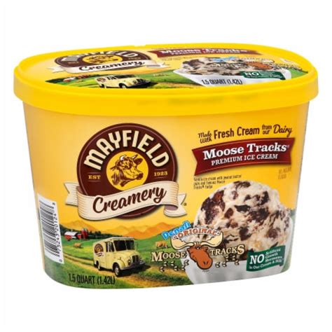 Mayfield Creamery® Moose Tracks® Ice Cream Tub 1 5 Quart Kroger