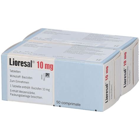 Lioresal 10 Mg 100 St Mit Dem E Rezept Kaufen Shop Apotheke