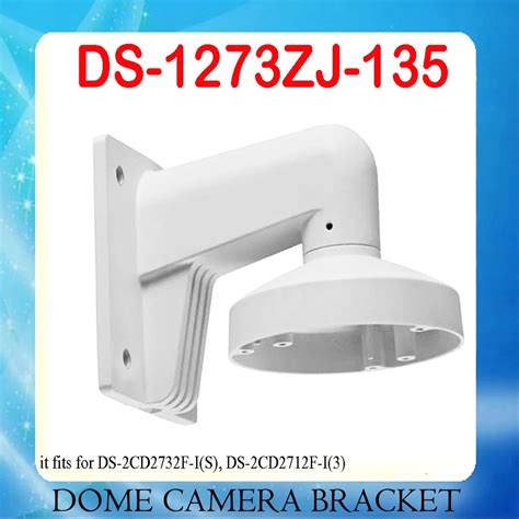 Hikvision DS 1273ZJ 135 Aluminum Alloy For IP Dome Camera Bracket Wall