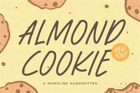 Almond Cookie Font · 1001 Fonts