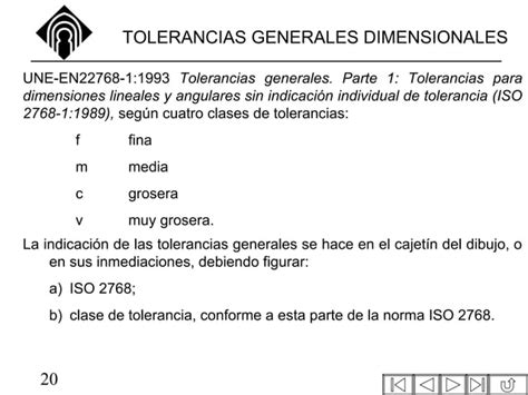 Tolerancias Dimensionales Ppt