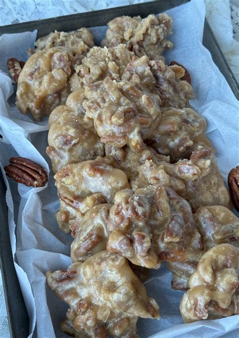 Southern Pecan Pralines The Southern Lady Cooks Dine Ca