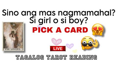 Pick A Card Sino Ang Mas Nagma Mahal Girl O Boy Love Message