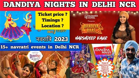 Dandiya Nights In Delhi Navratri Events In Delhi Gurgaon Noida