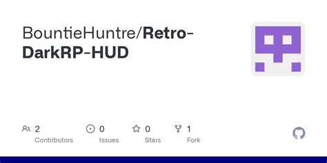 GitHub - BountieHuntre/Retro-DarkRP-HUD