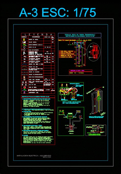 Pararrayos En Dwg Kb Librer A Cad