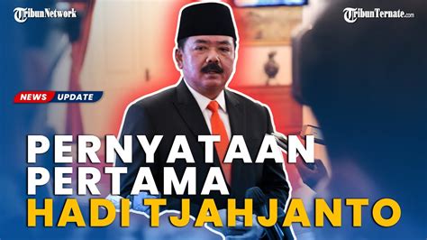 Pernyataan Pertama Hadi Tjahjanto Sebagai Menko Polhukam Pemilu Sampai