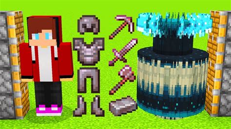 Minecraft Maizen Jj All Netherite Armor Wardens Youtube