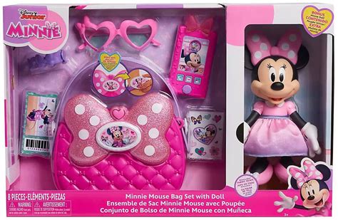 Disney Minnie Mouse Bag Set With Doll