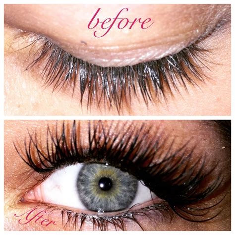 Full Glamourflare Effect On A Full Eyelash Extension Set Full Eyelashes Extensions Full