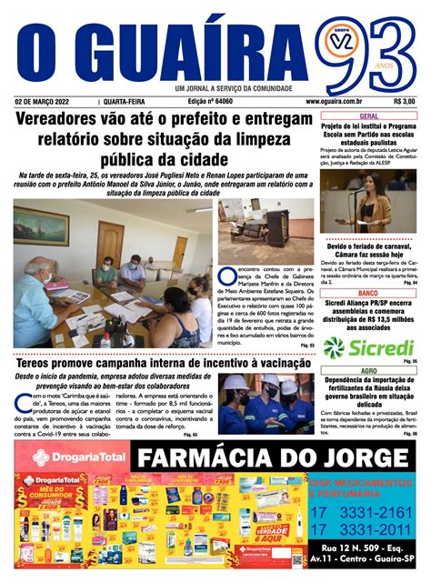 Calam O Jornal O Guaira