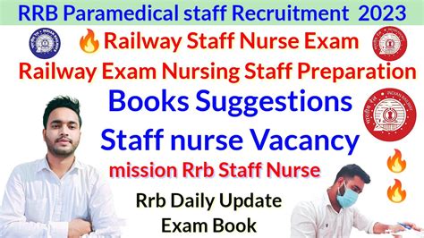 Railway Staff Nurse Railway Staff Nurse Exams Study Books