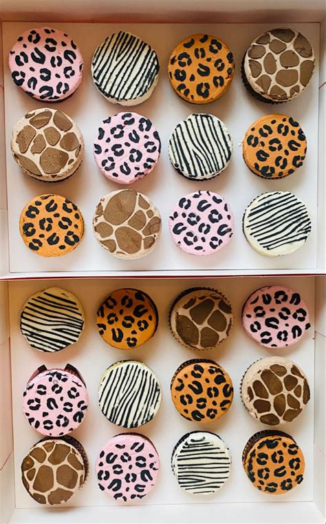 Safari Animal Print Cupcakes Artofit