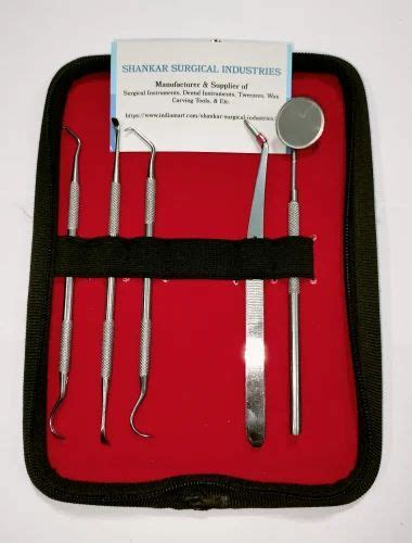 Dental Instrument Kit 5 Pcs At ₹ 200piece Dental Conservative Kit In