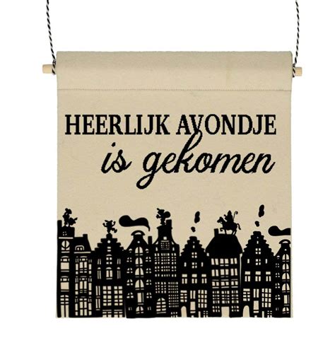 Banner Heerlijk Avondje Is Gekomen Sweetestdesign Nl