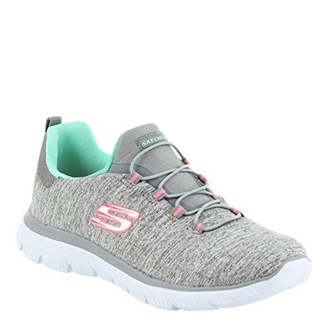 Skechers Skechers Womens Summits Quick Getaway Gray 6 M Walmart