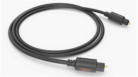 Optical Audio Cable 3D Model $24 - .3ds .blend .c4d .fbx .max .ma .lxo ...