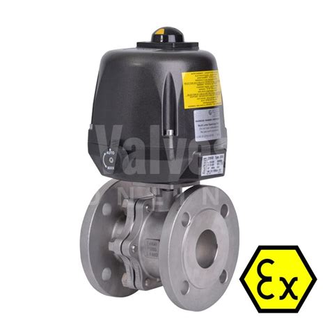 Atex D Electric Actuated Pn Ball Valve Valves Online