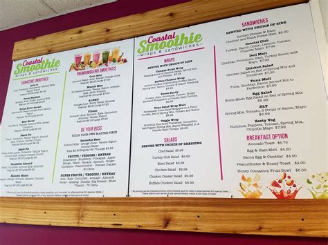 Coastal Smoothie Blends Taste Convenience In Downtown Beaufort