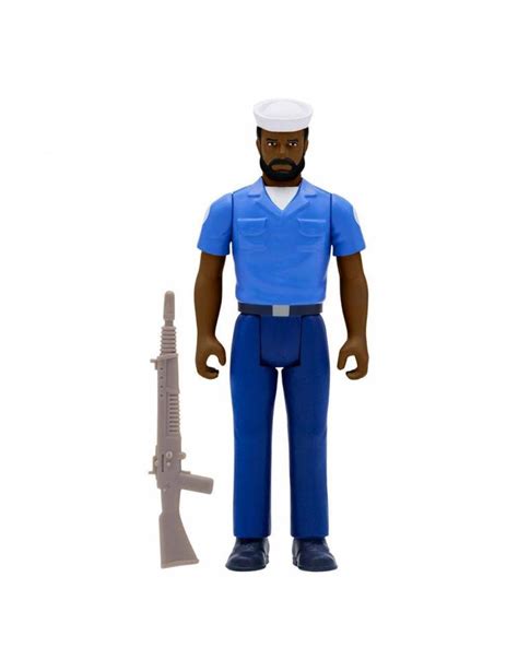 Figura Gi Joe Reaction Blueshirt Beard Dark Brown 10 Cm