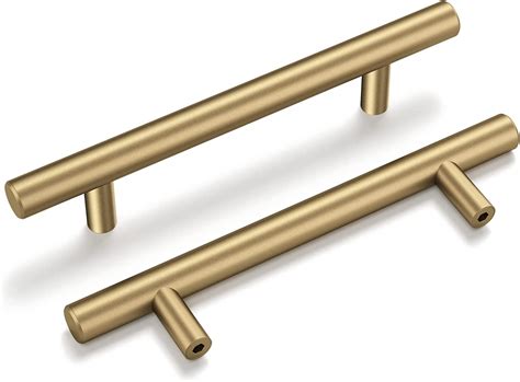 Goldenwarm 35 Pack Champagne Bronze Cabinet Pulls Gold Cabinet Handles