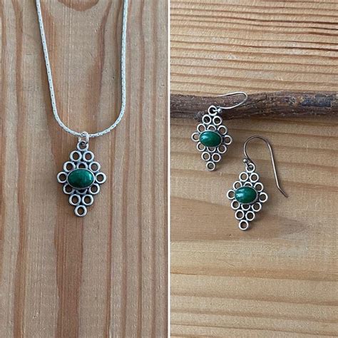 Eilat Earrings , Eilat Stone Jewelry , Silver Jewelry With Eilat Stone ...