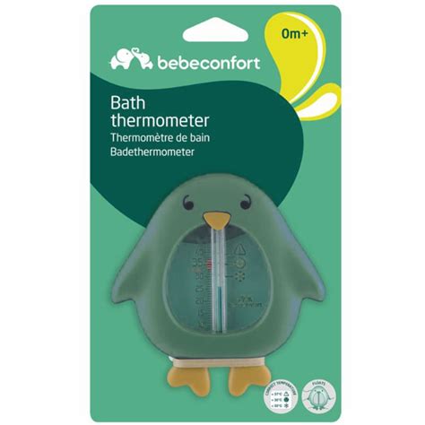 Bebe Confort 0m Baby Bath Water Thermometer Green Chez Les Petits