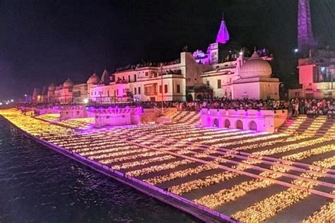 Ayodhya Deepotsav Ayodhya Night View Ayodhya Ram Mandir Ayodhya Hot