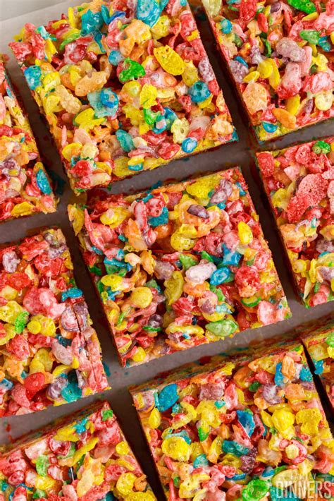 Fruity Pebbles Cereal Bars Recipe Bryont Blog