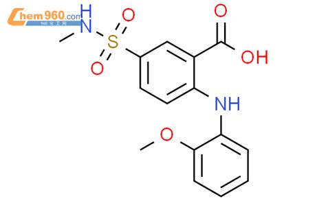 120651 27 6 Benzoic Acid 2 2 Methoxyphenyl Amino 5 Methylamino