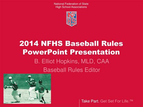 Ppt Nfhs Baseball Rules Powerpoint Presentation Powerpoint