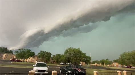 Crazy Storm Front Amarillo Tx Youtube