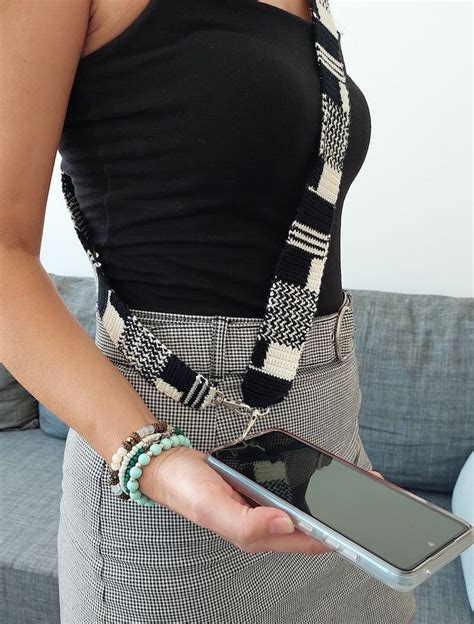 Crochet Crossbody Phone Strap Pattern Pdf Pattern Phone Charm Phone