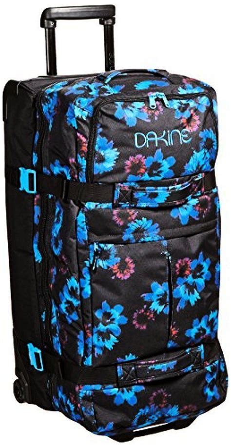 Dakine 8 8350155 Blue Flowers Womens Split Roller Bag Blue Flowers 65