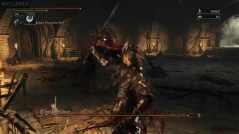 Bloodborne Blood Starved Beast Third Fight Chalice Dungeon YouTube