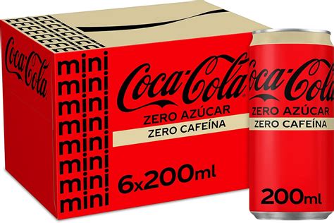 Coca Cola Zero Azúcar Zero Cafeína Refresco de cola sin azúcar sin