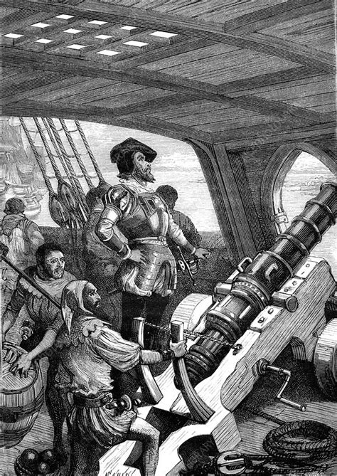 Jacques Cartier French Explorer Stock Image C052 5346 Science