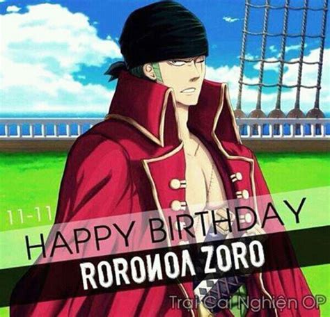 Happy Birthday Roronoa Zoro Happy Birthday Roronoa Zoro